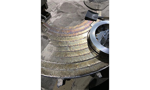 不锈钢法兰堆焊